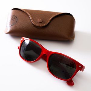 Red Ray-ban Wayfair & Case